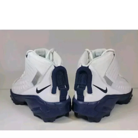 Nike Men’s 14.5 Force Savage Pro 2 Shark Football Cleats White/Navy BV5448-102 - Picture 6 of 6